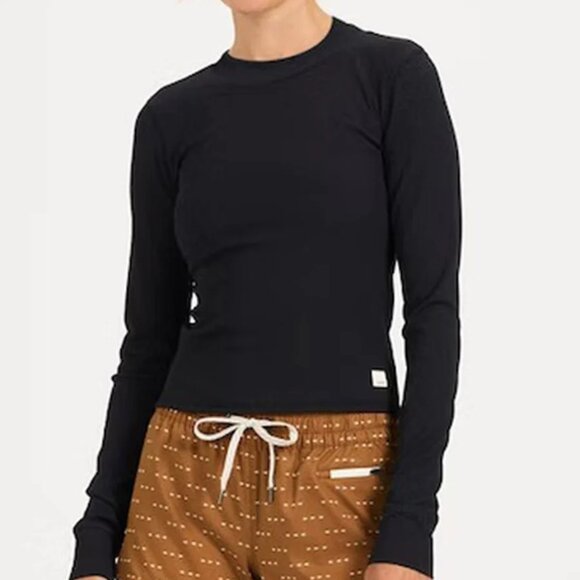 VUORI Mudra Ribbed Long Sleeve Tee - Nwot - Picture 1 of 6